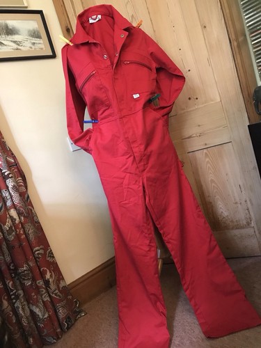 Blue castle red overalls - blue,