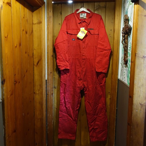 Dickies overalls mens 52r red - dickies,
