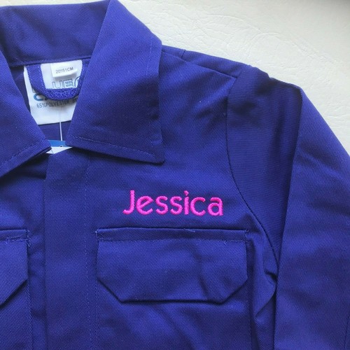 Personalised boiler suit kids - personalised,